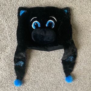 Carolina Panthers NFL Adult Sized Winter Sir Purr Hat from Foco